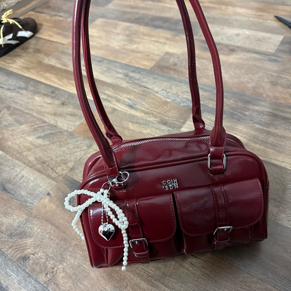 Burgundy Handbag